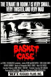 Theatrical poster for Basket Case
